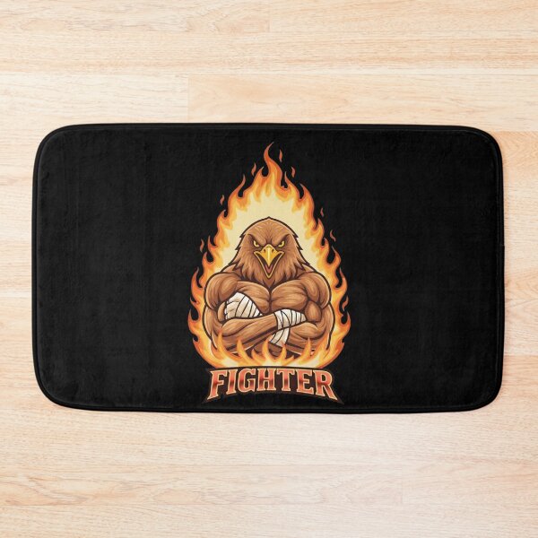 Item preview, Fiery Eagle Fighter Mascot Gaming Design designed and sold by Omar-2D.