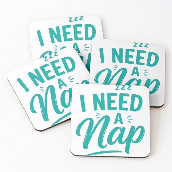 Item preview, I Need a Nap – Funny Tired Mood Quote designed and sold by Gift Phrase Studio.