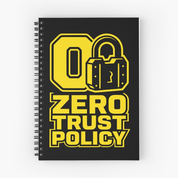 Item preview, Zero Trust Policy Cybersecurity Warning Aesthetic designed and sold by Ixnor.