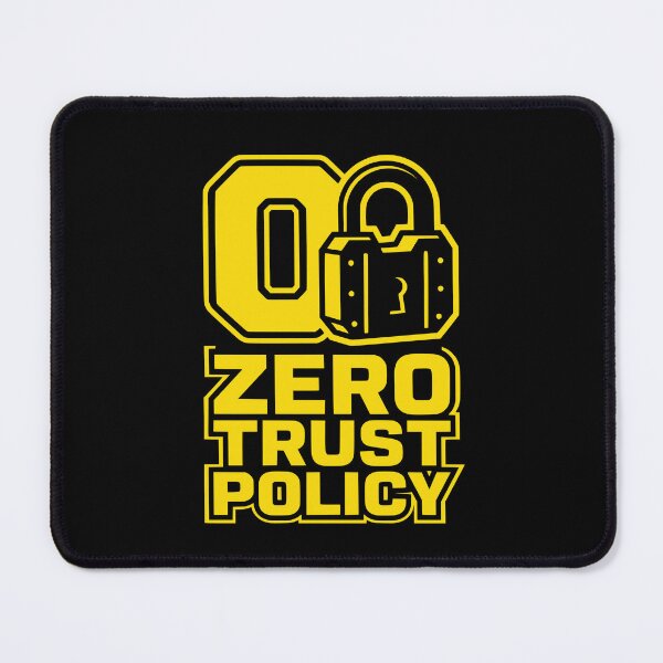 Item preview, Zero Trust Policy Cybersecurity Warning Aesthetic designed and sold by Ixnor.