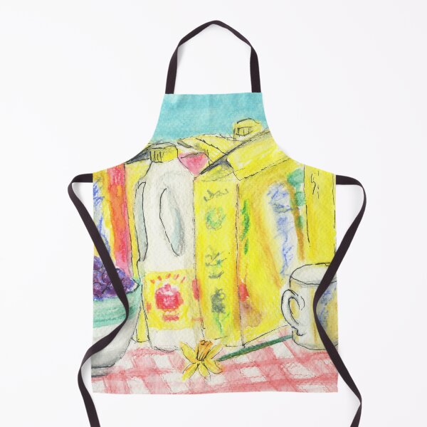 Item preview, Breakfast Still Life with Cereals, Milk and Grapes designed and sold by LymphomaLass.