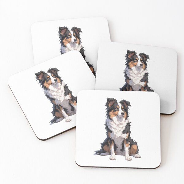 Item preview, Cute Anime Dog Illustration | Kawaii Style Cord Collie designed and sold by VientosDeGuerra.