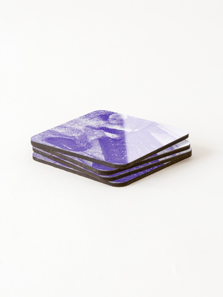 Thumbnail 4 of 5, Coasters (Set of 4), Computer Hacker Raccoon designed and sold by FrutigerFlora.