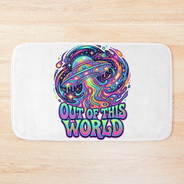 Item preview,  Out of This World Psychedelic 70s Trippy UFO designed and sold by Pixels By D.