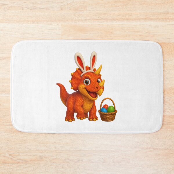 Item preview, Easter Triceratops designed and sold by Sillytoe.