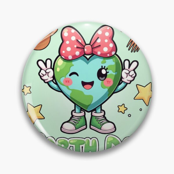 Item preview, Funny Earth Day Heart Character – Love Your Mother Earth designed and sold by PriyaMagic.