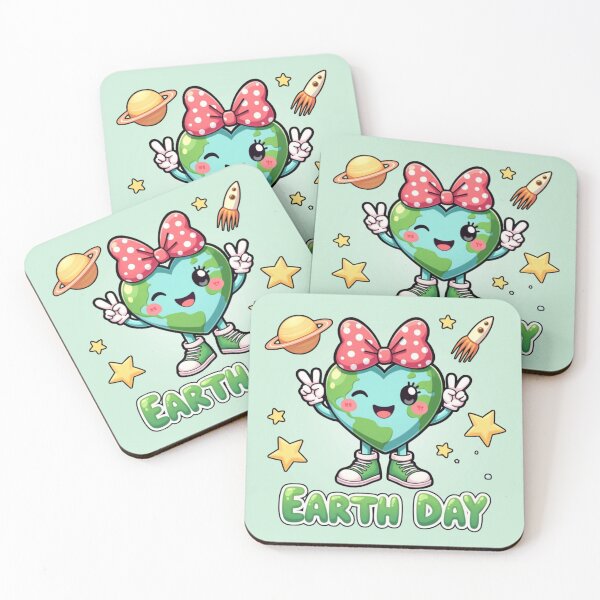 Item preview, Funny Earth Day Heart Character – Love Your Mother Earth designed and sold by PriyaMagic.
