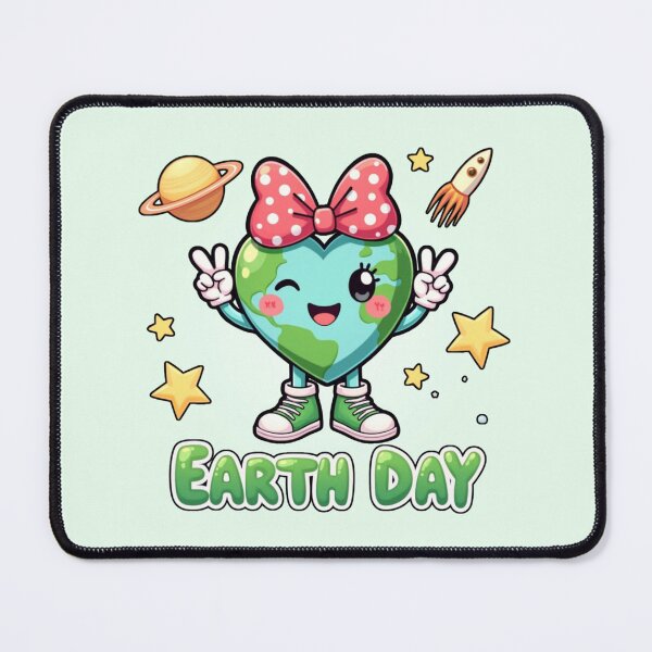 Item preview, Funny Earth Day Heart Character – Love Your Mother Earth designed and sold by PriyaMagic.