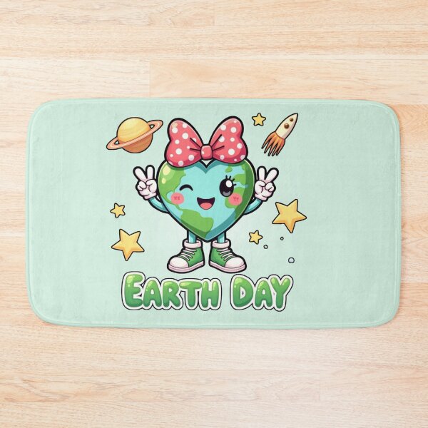 Item preview, Funny Earth Day Heart Character – Love Your Mother Earth designed and sold by PriyaMagic.