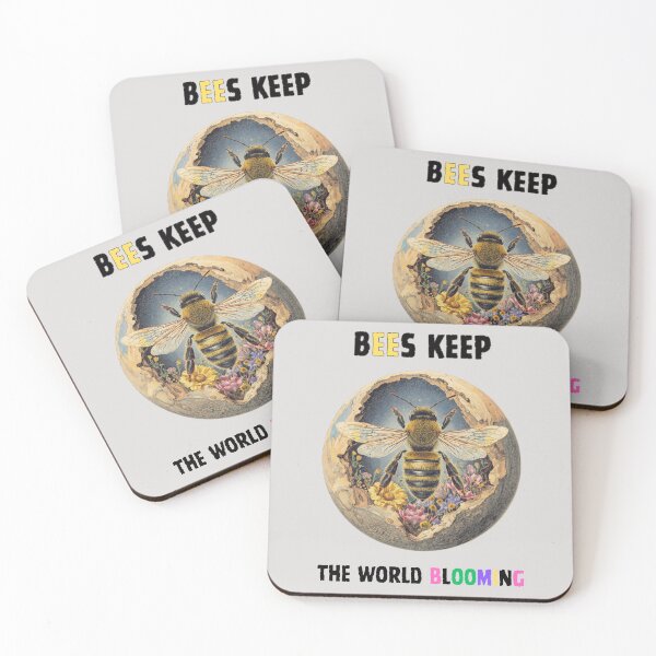 Item preview, Bees keep the world blooming. Bees save the planet designed and sold by Julitasells.