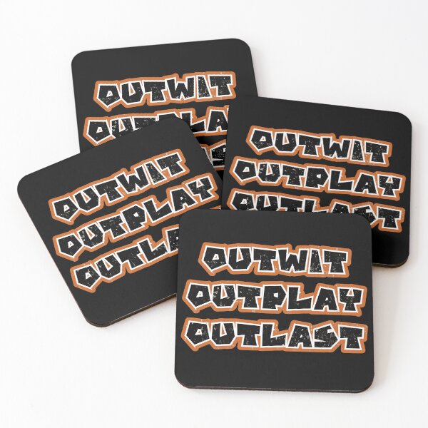 Item preview, Outwit Outplay Outlast Survivor Phrase designed and sold by TackyTime.
