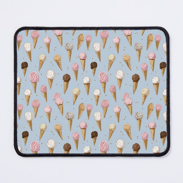 Item preview, Ice Cream Cones Pattern Sweet Summer Treat designed and sold by NicolasGlowArt.