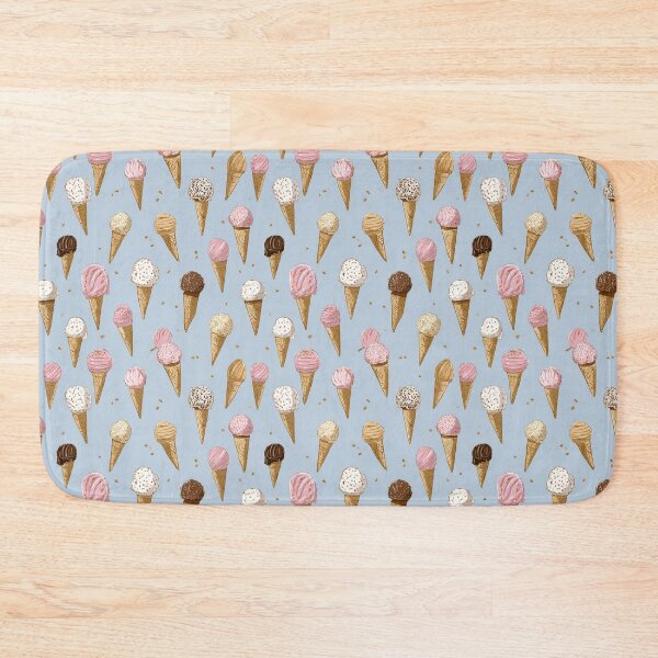 Item preview, Ice Cream Cones Pattern Sweet Summer Treat designed and sold by NicolasGlowArt.