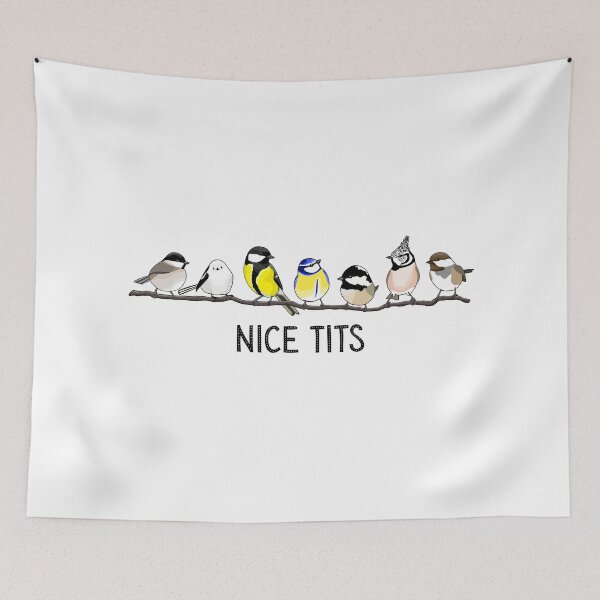Item preview, Nice tits! designed and sold by ChirpingChicks.
