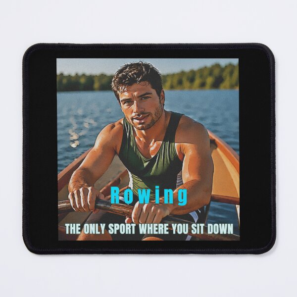 Item preview, Funny Rowing Design The Only Sport Where You Sit Down, Rowing Humor Gift, Crew Rowing Quote designed and sold by Michael van der Hoorn.