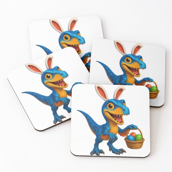 Item preview, Easter Velociraptor designed and sold by Sillytoe.