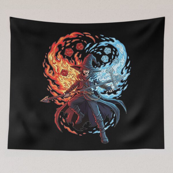 Item preview, Dual Elemental Mage Fire and Water designed and sold by UrbanPrts.