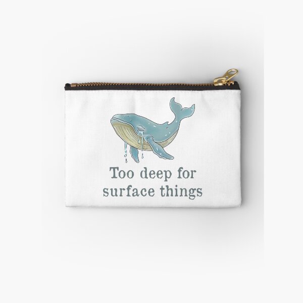 Item preview, Too deep for surface things Crying whale  designed and sold by karieffy.