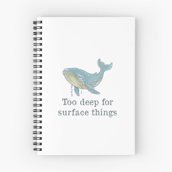 Item preview, Too deep for surface things Crying whale  designed and sold by karieffy.