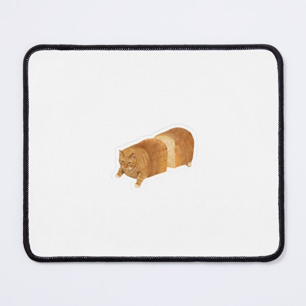 Item preview, Cat Loaf Sticker Funny Bread Cat Meme Cute Weird designed and sold by Luxers Sticker Shop.