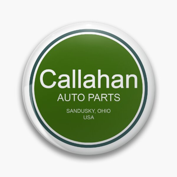 Item preview, Callahan Dark Green Button designed and sold by Normbot2000.