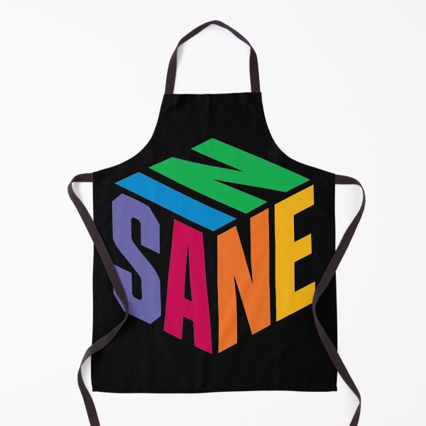 Item preview, Insane 3D Geometric Cube Colorful Typography Streetwear Tee designed and sold by PryntedLabs.