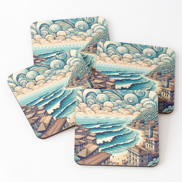 Item preview, Dreamy Italian Coast designed and sold by Framd Posters.