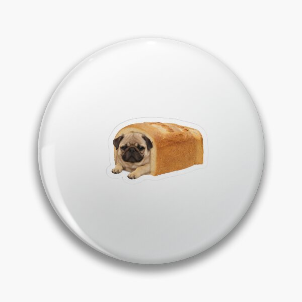 Item preview, Bread Dog Sticker Funny Meme Cute Weird Animal designed and sold by Luxers Sticker Shop.