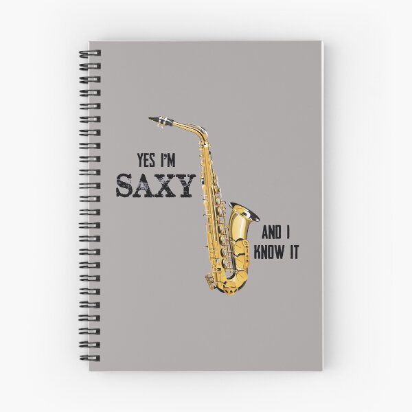 Item preview, Saxy And I Know It - Funny Saxophone Player Gifts For Sax Playing Musician in the Symphony Orchestra Or Marching Band designed and sold by merkraht.