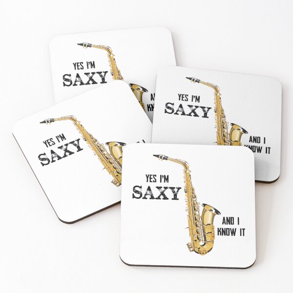 Item preview, Saxy And I Know It - Funny Saxophone Player Gifts For Sax Playing Musician in the Symphony Orchestra Or Marching Band designed and sold by merkraht.