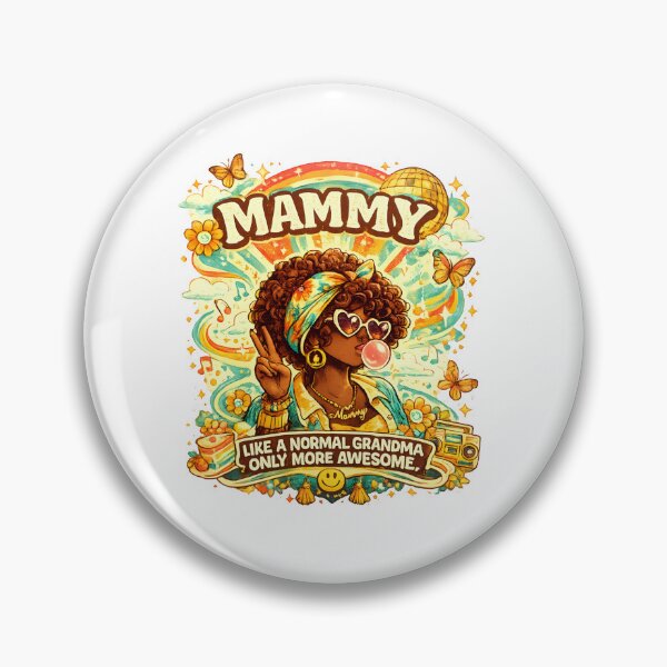 Item preview, Mammy Like A Normal Grandma Only More Awesome Retro Groovy Mother's Day Gift designed and sold by Axivra.