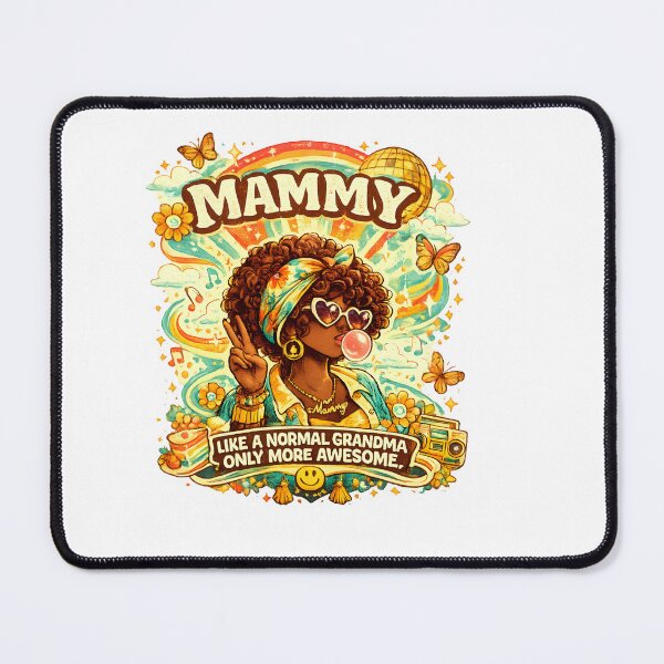 Item preview, Mammy Like A Normal Grandma Only More Awesome Retro Groovy Mother's Day Gift designed and sold by Axivra.