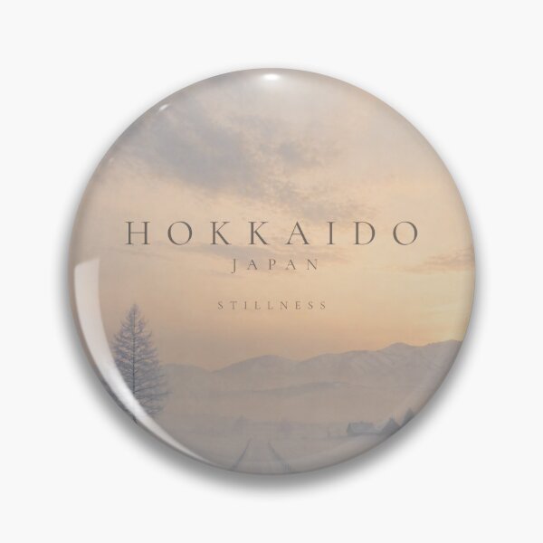 Item preview, Hokkaido Stillness — Snowy Road at Dusk, Japan Winter Wall Art Print designed and sold by SILENT JAPAN.