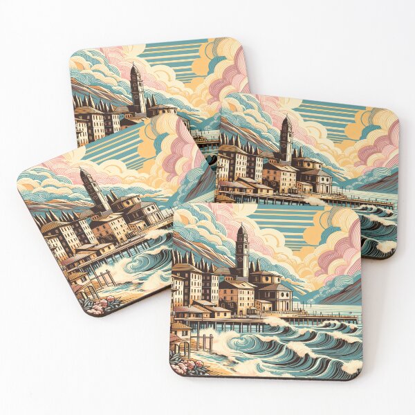 Item preview, Tranquil Coastal Dreams designed and sold by Framd Posters.