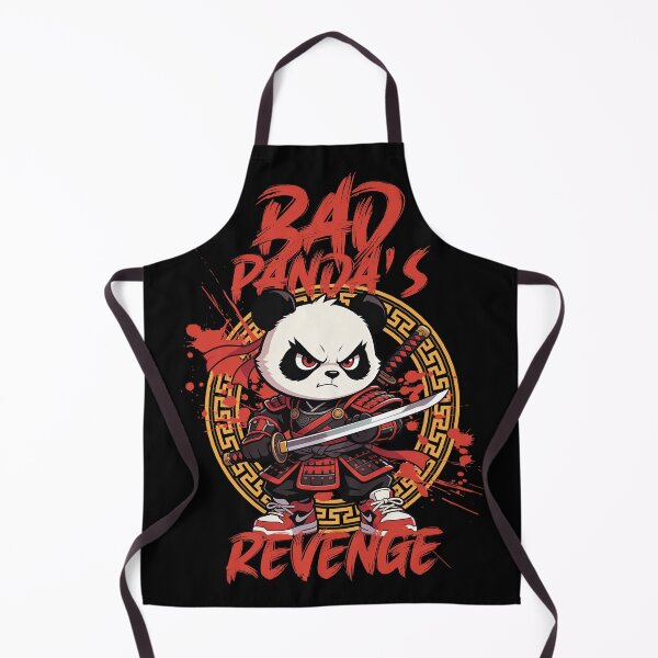 Item preview, Bad Panda Revenge Cute Dark Samurai Design designed and sold by ArtsB.