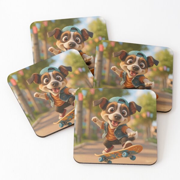 Item preview, Skater Teddy Roosevelt Terrier designed and sold by Sillytoe.