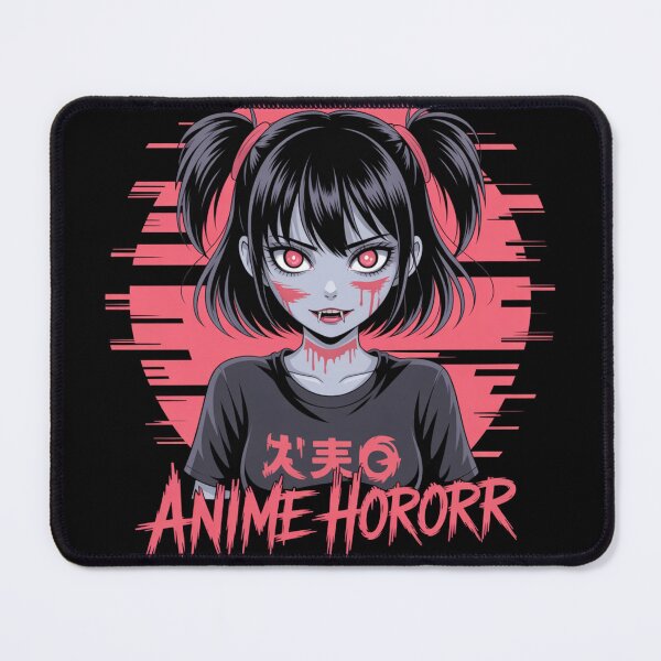 Item preview, Anime Horror Girl Red Eyes Dark Aesthetic designed and sold by ChillDrop.