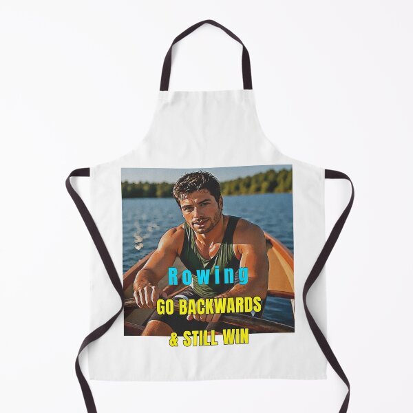 Item preview, Rowing Go Backwards Still Win Funny Rowing Design, Rowing Humor Gift, Crew Rowing Quote designed and sold by Michael van der Hoorn.