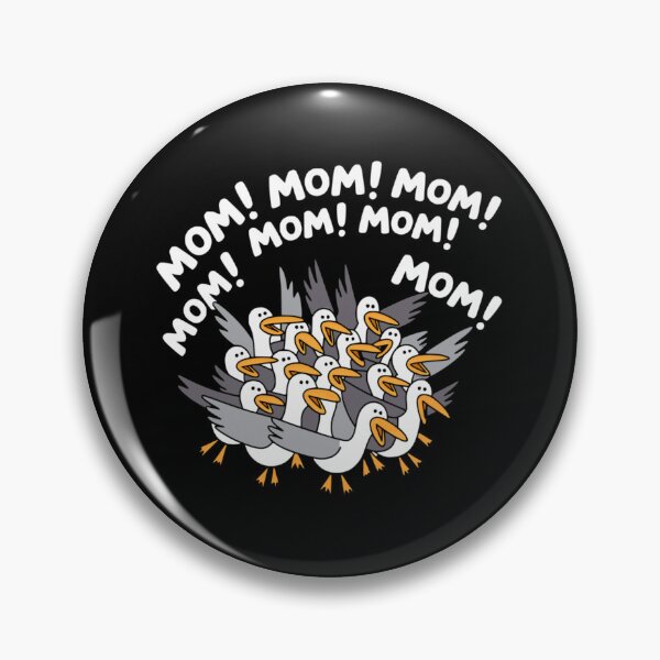 Item preview, Funny Squawking MOM Seagull Shirt Loud Motherhood Chaos designed and sold by Ali-printshop.