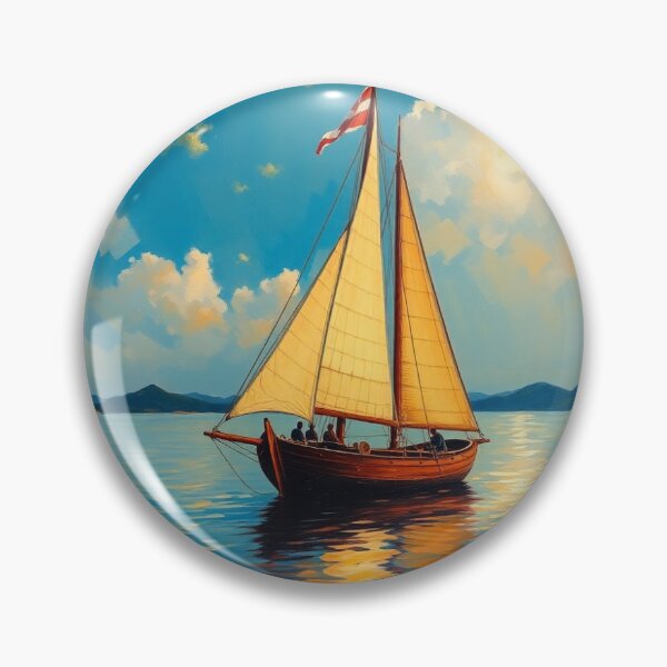 Item preview, A sailing ship on Lake Tanganyika. designed and sold by oldMastersofart.