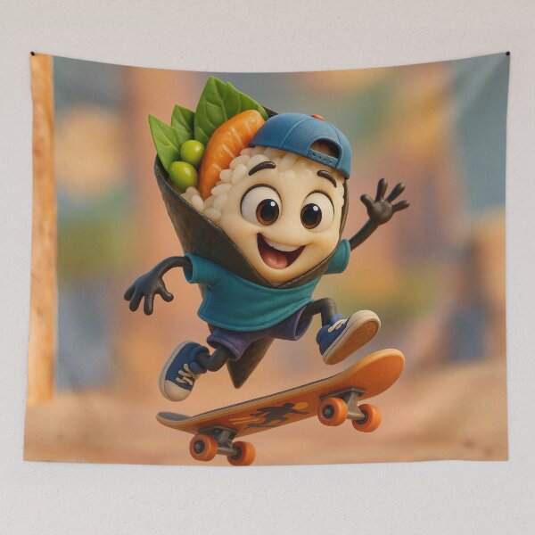 Item preview, Skater Temaki designed and sold by Sillytoe.