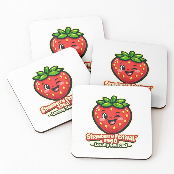 Item preview, Strawberry Festival 1968 Locally Sourced designed and sold by LuveraxArt.