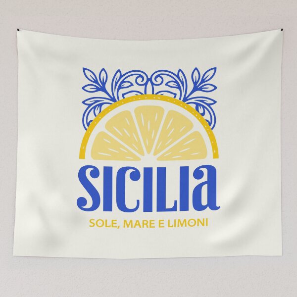 Item preview, Sicilia Italy Lemon Ceramic Tile Art Design designed and sold by LinaValearte.