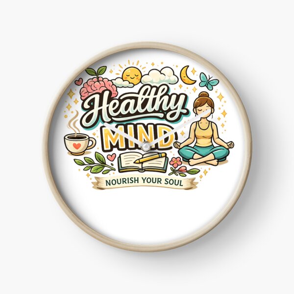 Item preview, Healthy Mind Nourish Your Soul designed and sold by meryemjanet.
