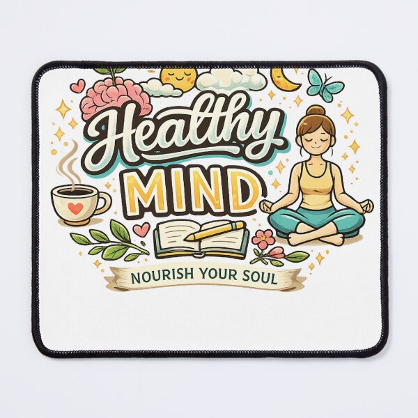 Item preview, Healthy Mind Nourish Your Soul designed and sold by meryemjanet.