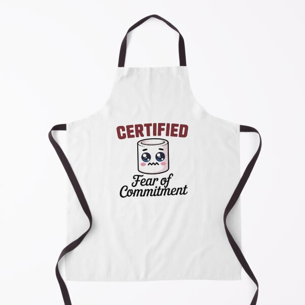 Item preview, Certified Fear of Commitment Funny Meme Cute Relatable Relationship Humor Design designed and sold by Cool-cat-art.