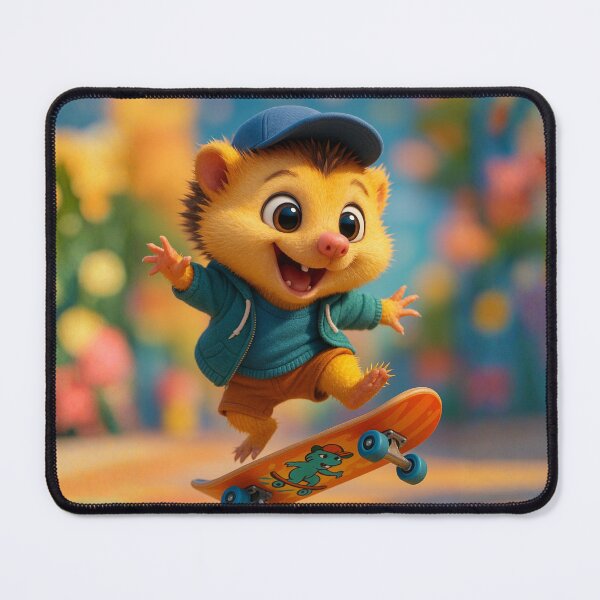 Item preview, Skater Tenrec designed and sold by Sillytoe.