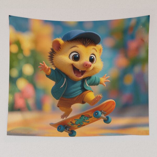 Item preview, Skater Tenrec designed and sold by Sillytoe.