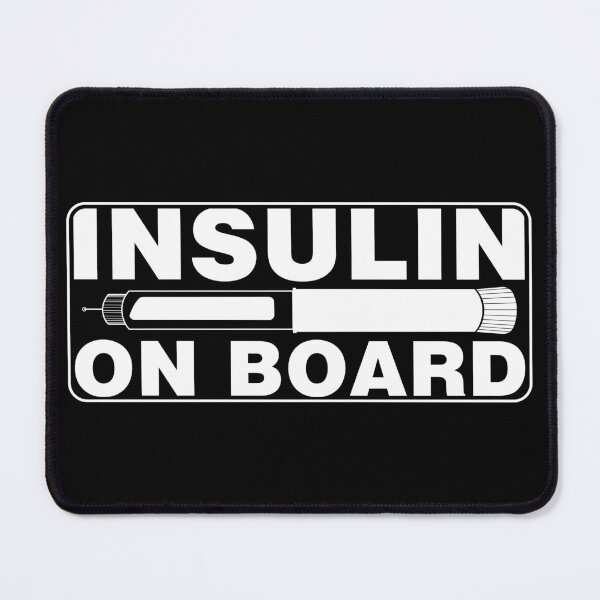 Item preview, ndvh Insulin on Board designed and sold by Nik’s T-Shirts.