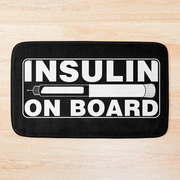 Item preview, ndvh Insulin on Board designed and sold by Nik’s T-Shirts.